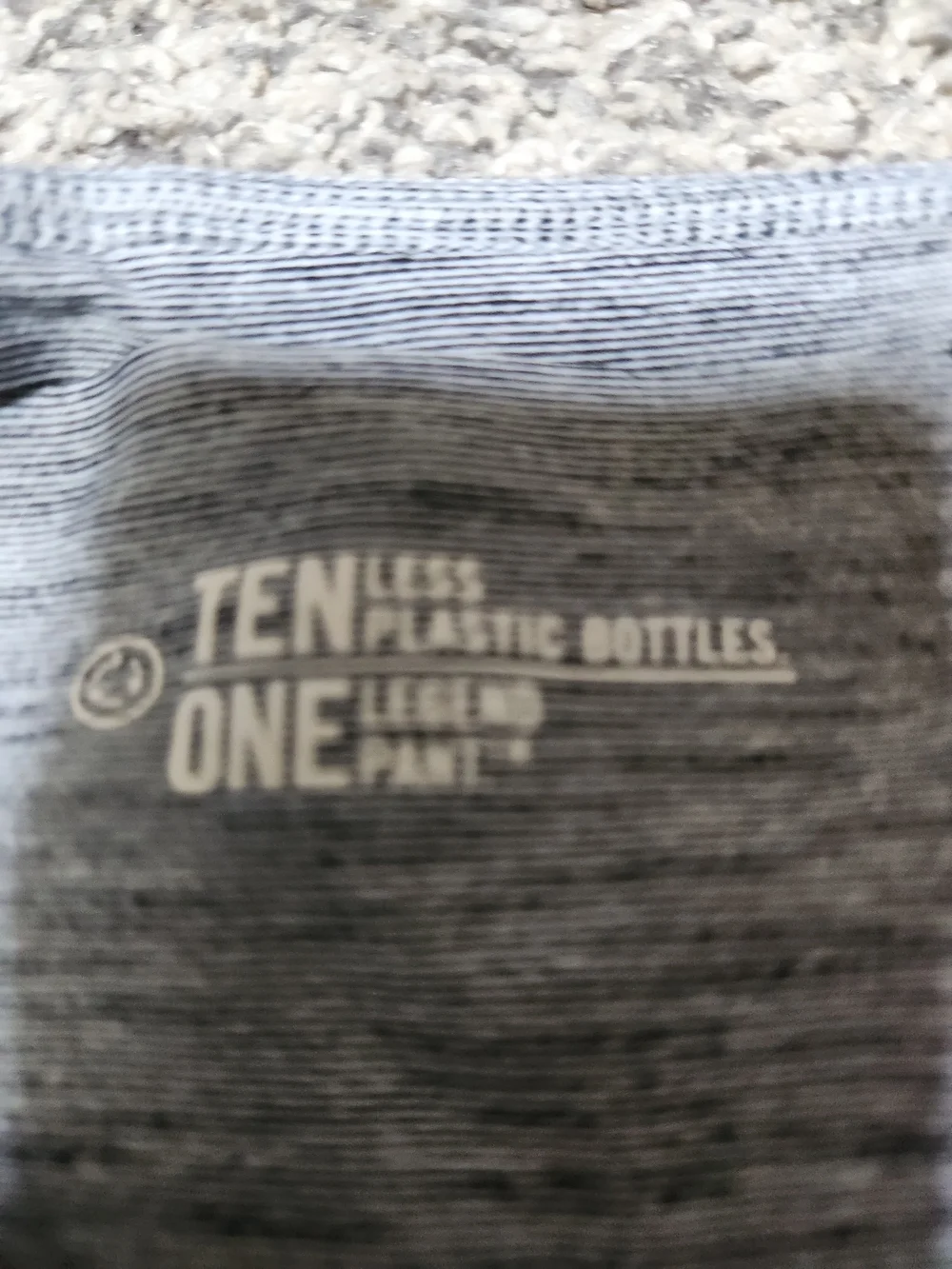 Nike Girls Gray and Black Panel Leggings